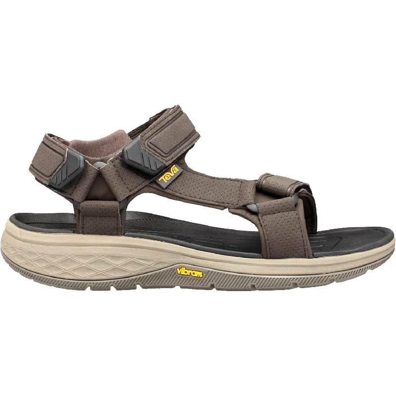 sandals for exploring the beach in comfortMen's Teva Strata Universal Turkish Coffee Synthetic