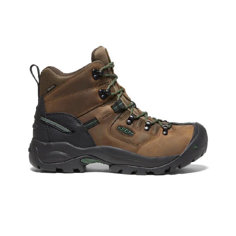 Warm boots with lining-Men's Pittsburgh Energy 6" Waterproof Boot (Carbon Toe)  |  Cascade Brown/Greener Pastures