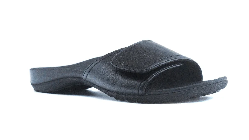 sandals with extra support for beach walksVelcro Orthotic Slides