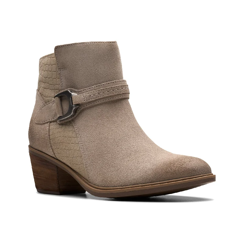 Soft leather boots for women-Neva Buckle