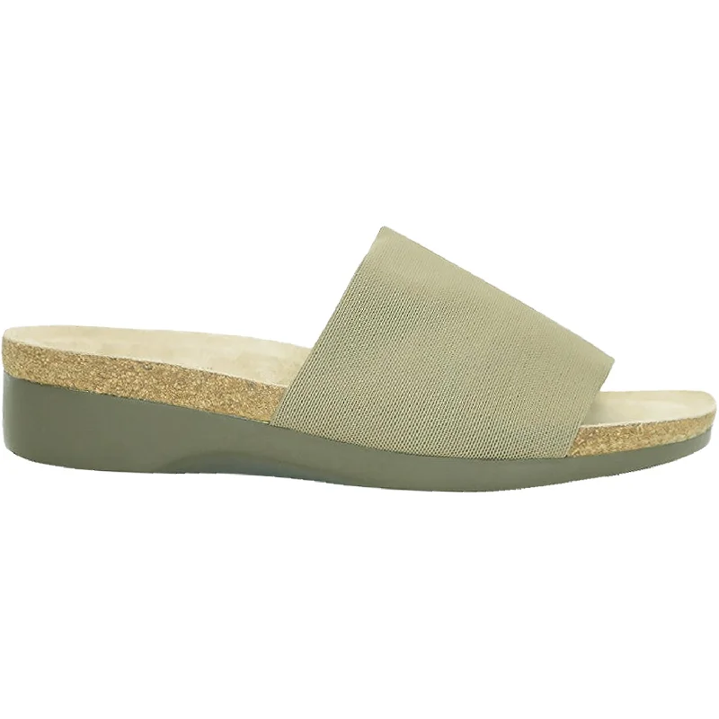 sandals for all-day comfort at the poolWomen's Munro Casita Khaki Stretch Fabric