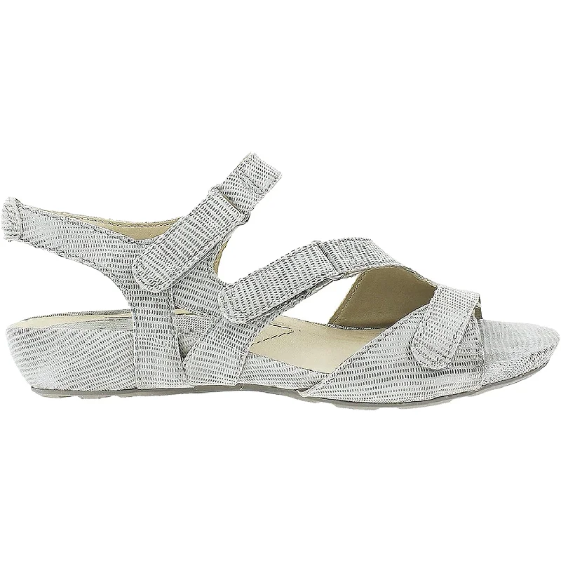 stylish sandals with floral embellishments -Women's Earthies Nova Pale Grey Suede