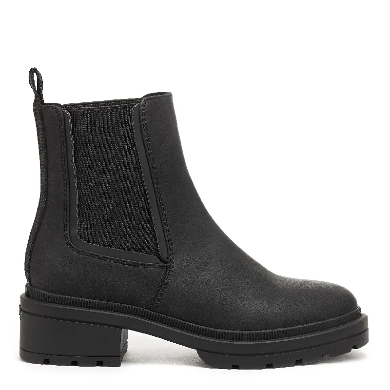 Casual boots for men-Iggie Black Chelsea Boot