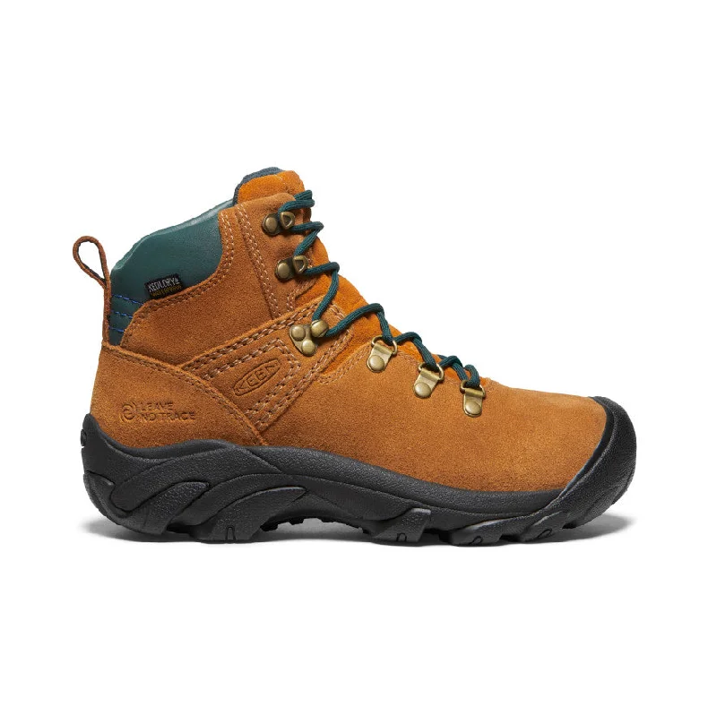 Snow boots with warm lining-Women's Pyrenees Waterproof Boot x Leave No Trace  |  KEEN Maple/Marmalade