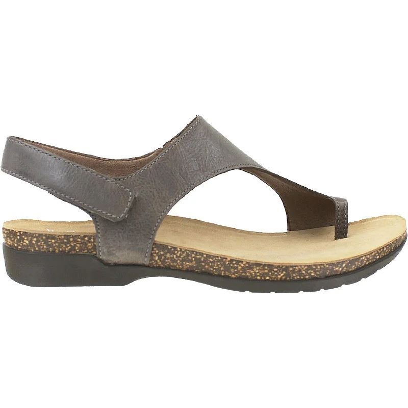 sandals for stylish day trips to the beachWomen's Dansko Reece Stone Waxy Burnished Leather