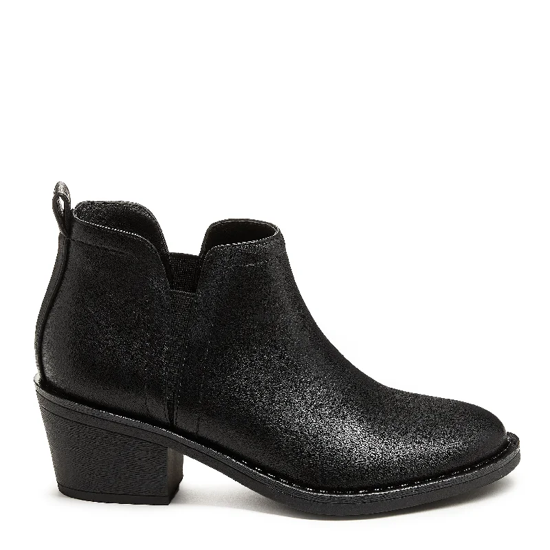 Outdoor boots for men-York Black Bootie