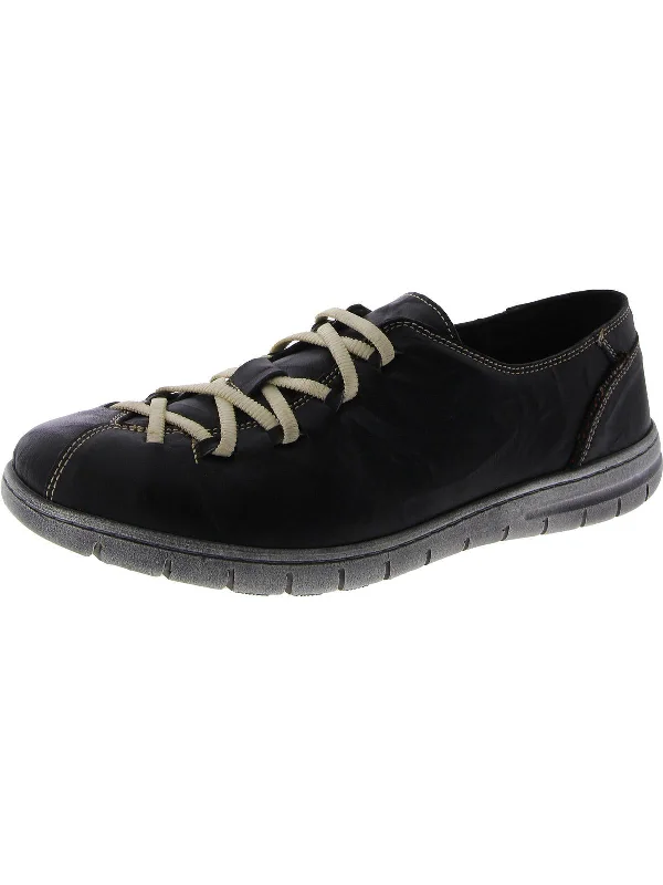 CARHOPPER Womens Leather Lace up Oxfords