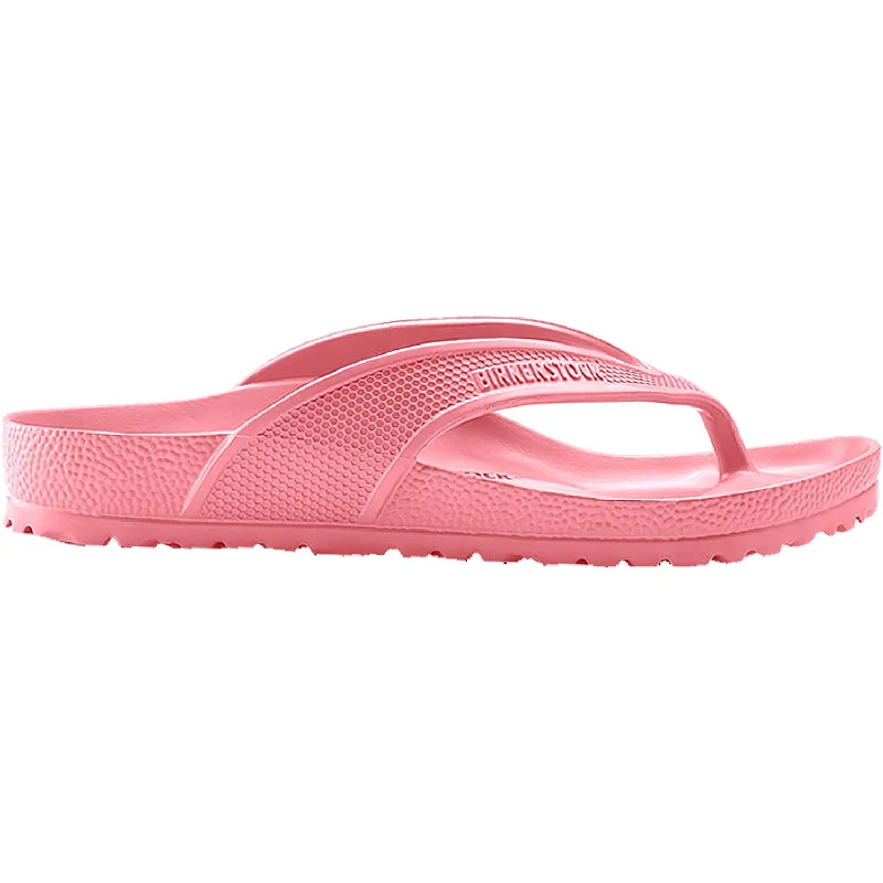 sandals with soft footbed for cushion support -Women's Birkenstock Honolulu Watermelon EVA