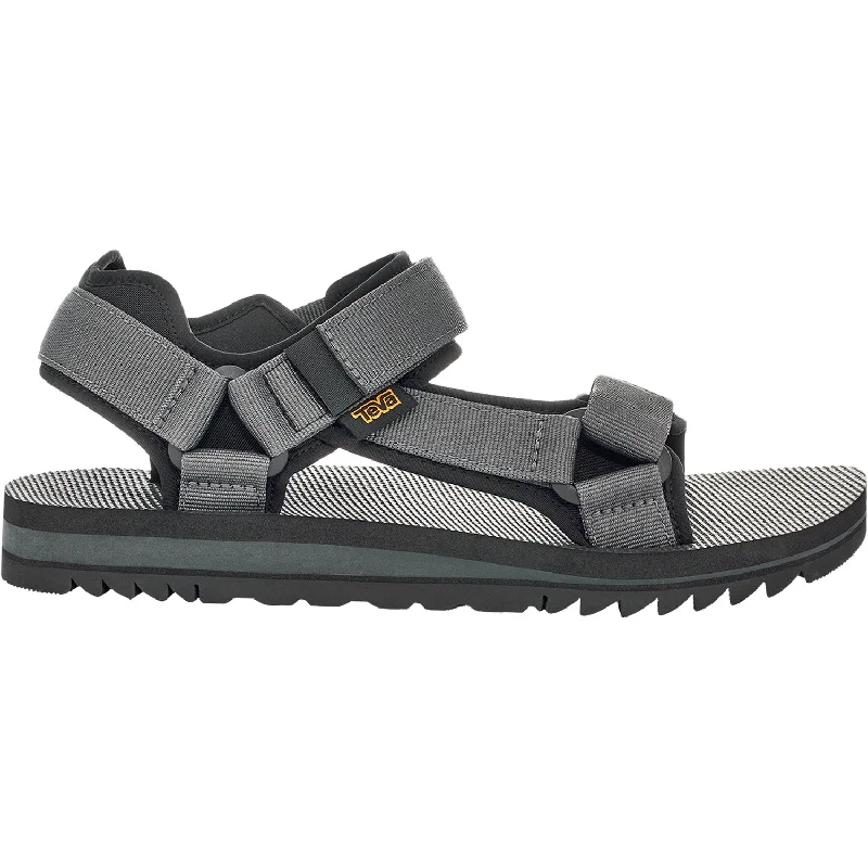 sandals for summer fun in hot weatherMen's Teva Universal Trail Dark Shadow Synthetic