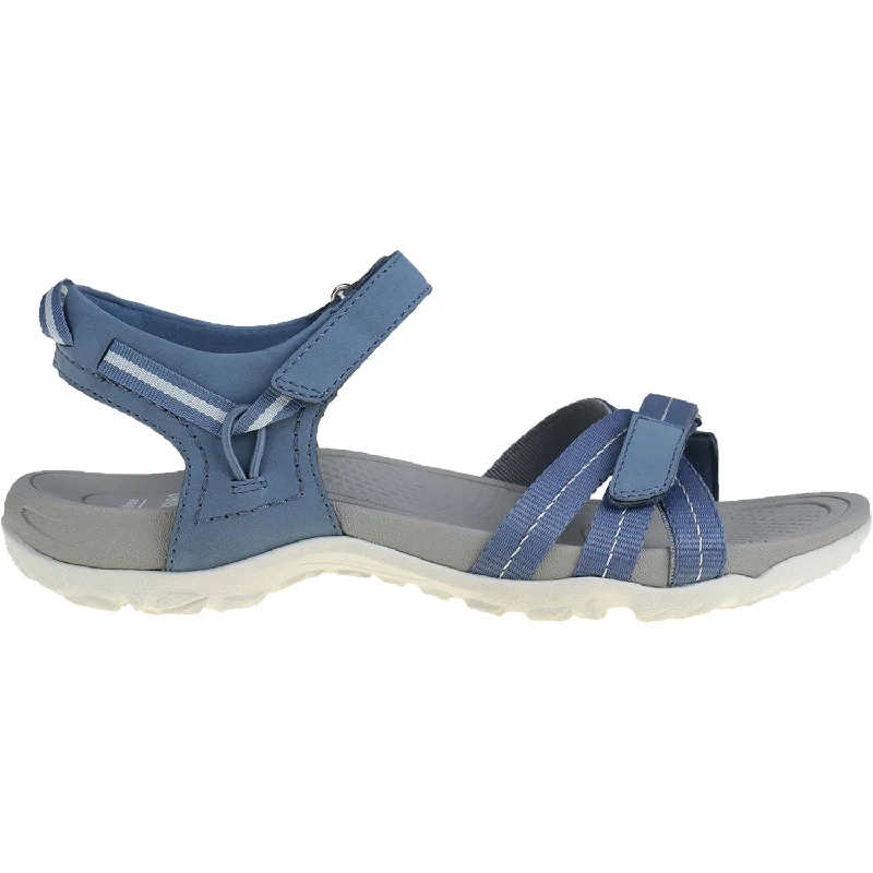 sandals with extra padding for beach outingsWomen's Earth Ember Cobalt Blue Synthetic