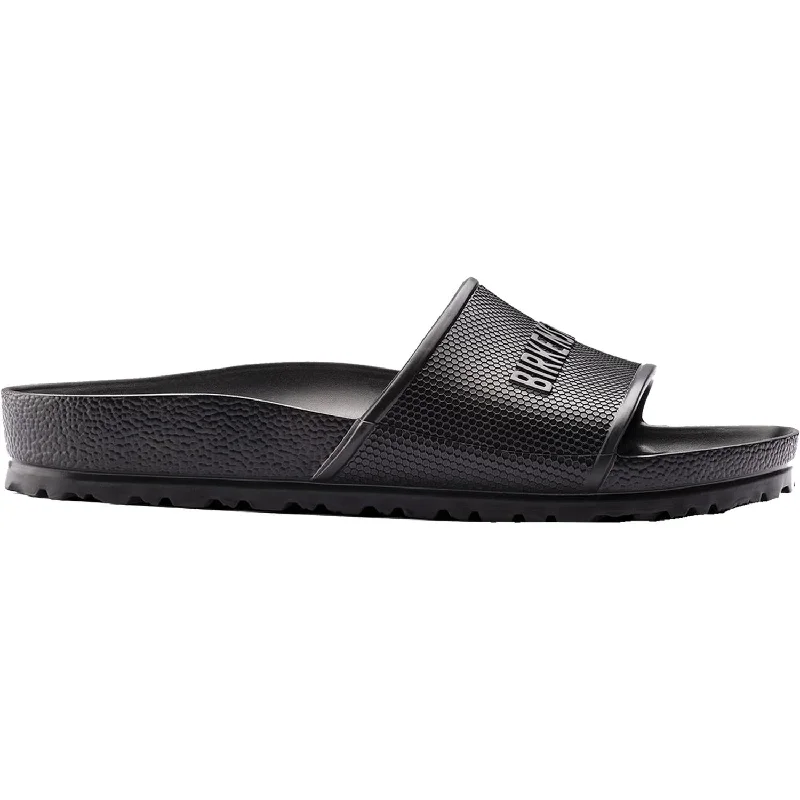 sandals with leather straps for outdoor use -Unisex Birkenstock Barbados EVA Black EVA