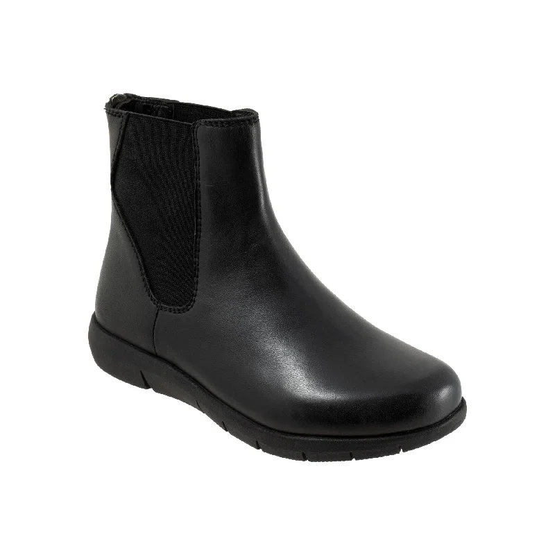 Classic black boots for men-Albany