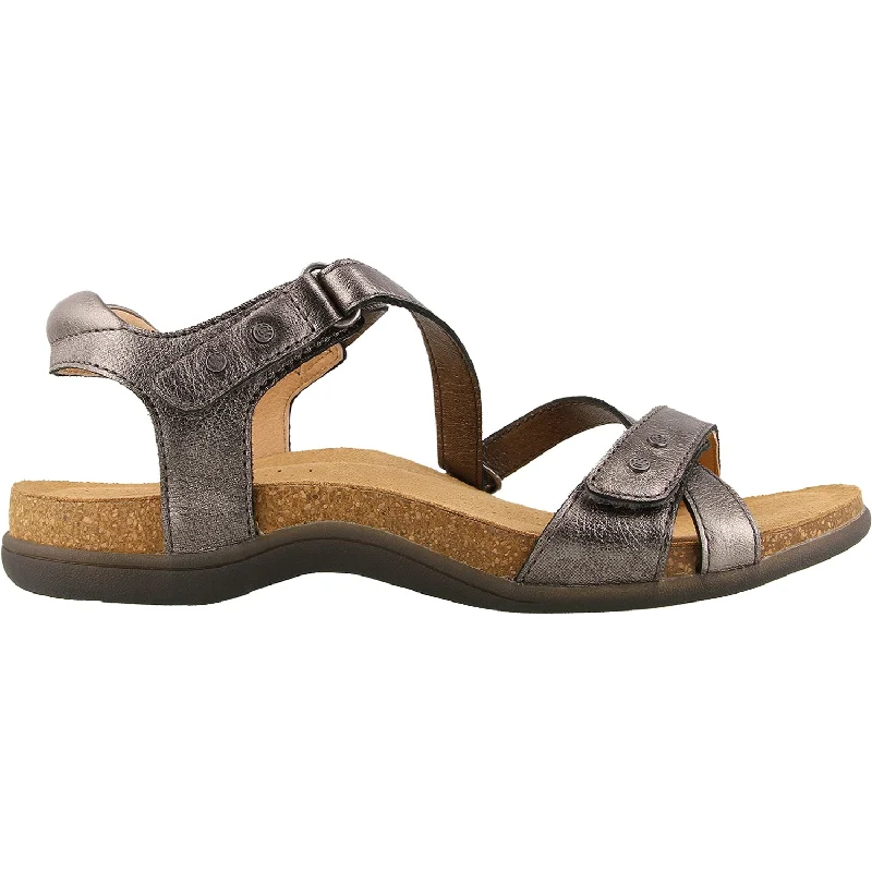 sandals for walking comfortably on hot daysWomen's Taos Grand Z Pewter Leather