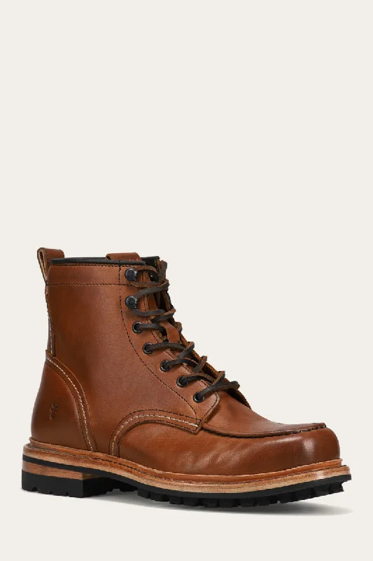 Winter ankle boots for men-Hudson Workboot Lug