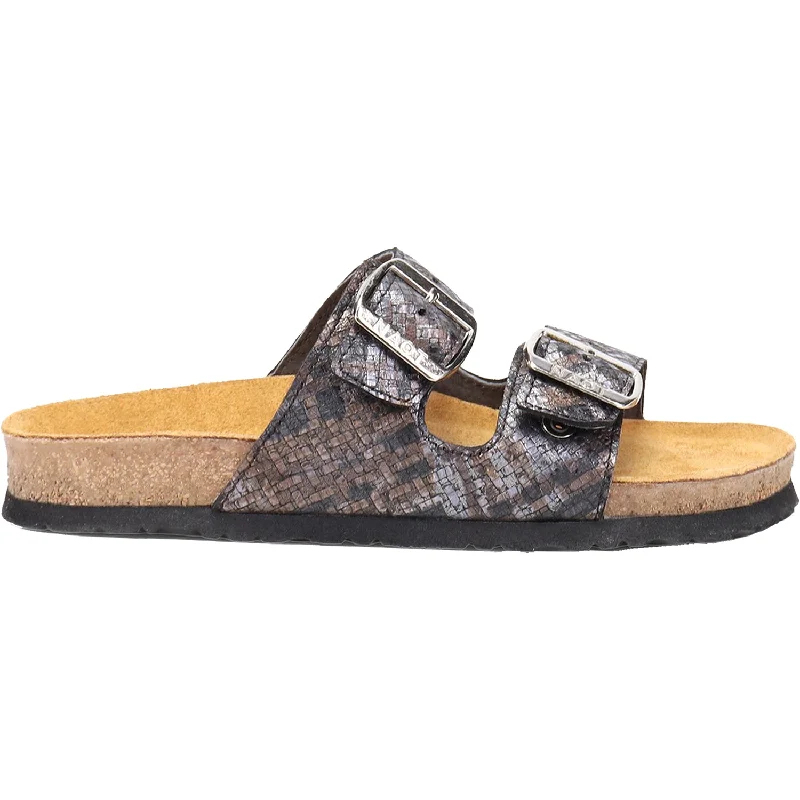 sandals with extra padding for comfort -Women's Naot Santa Barbara Mixed Metallic Leather