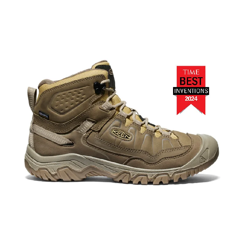 Trendy snow boots with memory foam for cold weather-Men's Targhee IV Waterproof Hiking Boot  |  Canteen/Khaki