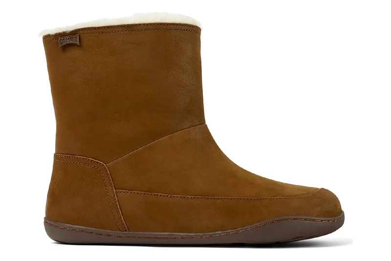 Cozy ankle boots for cold winter days-Peu K400598