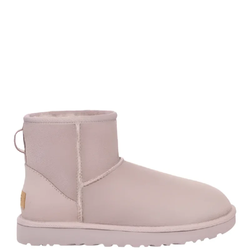 Comfortable boots with side laces for snow-Ugg Women's Classic Mini II Pale Smoke