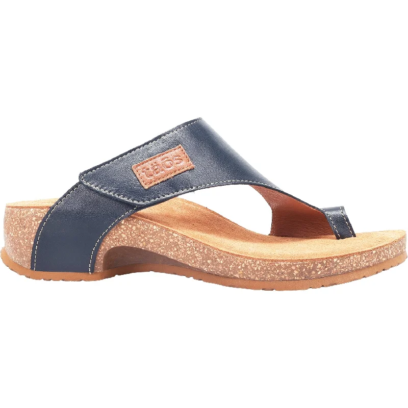 sandals for summer fun and beach relaxationWomen's Taos Loop Navy Leather