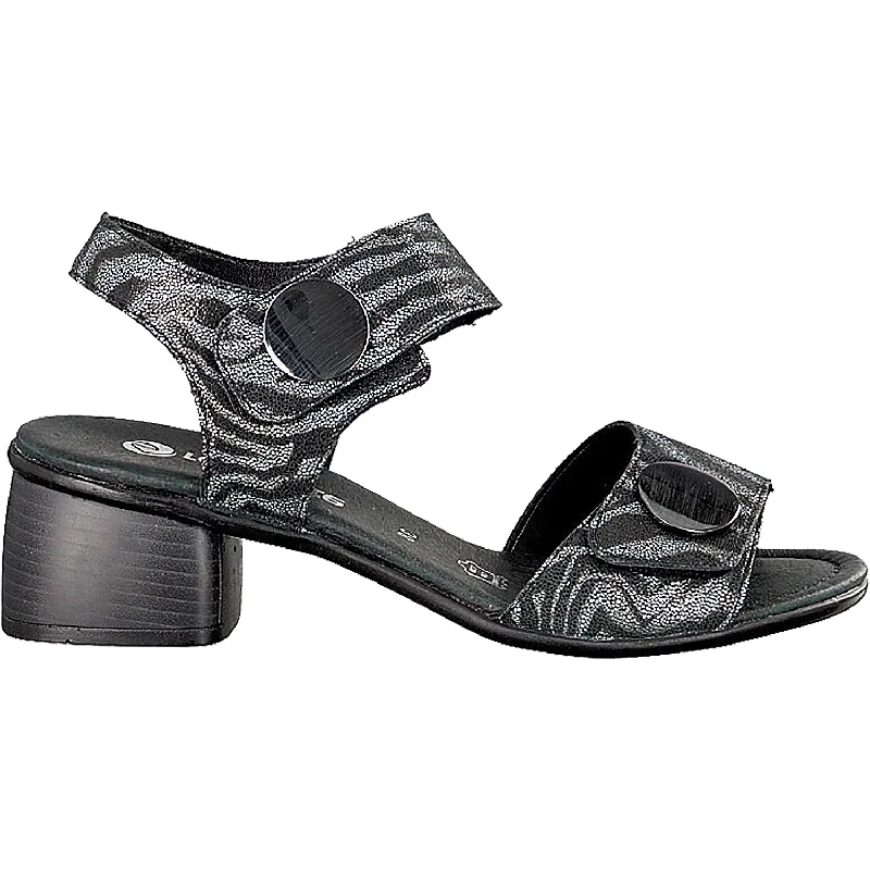 sandals for comfortable walks in sunny climatesWomen's Remonte R8760-02 Lillian 60 Black Leather