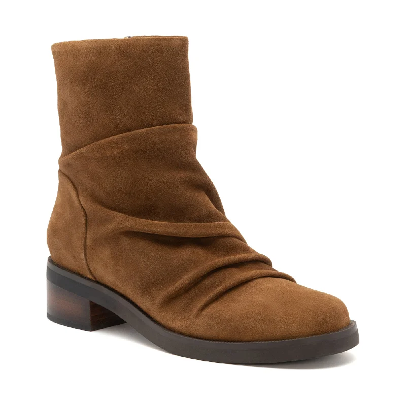 Casual boots with fur-Traverse Scrunch