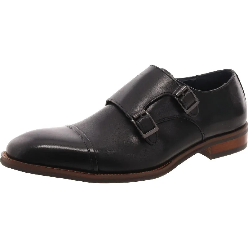 Tilly Mens Leather Square Toe Oxfords