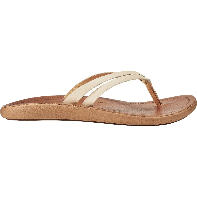 sandals for casual walks along coastal pathsWomen's OluKai Kapehe Luana Tapa/Sahara Leather