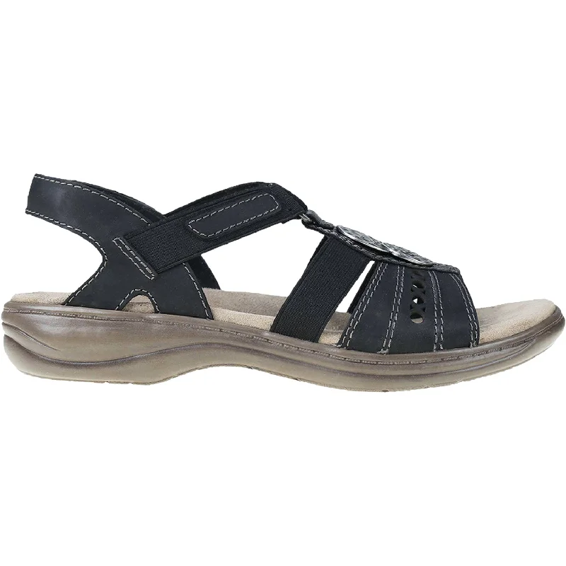 sandals for comfort and style at the beachWomen's Earth Sasha Black Leather