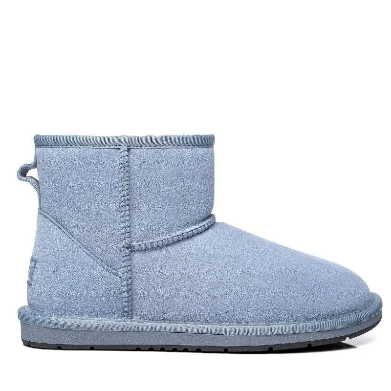 Designer high heel boots for women-UGG Premium Suede Mini Boot