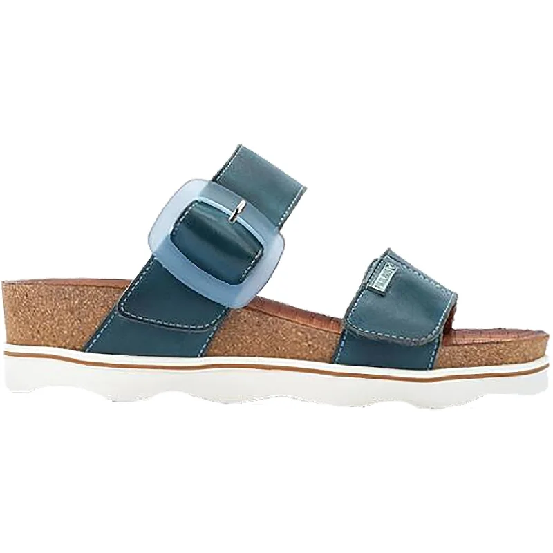 sandals for walking in the city -Women's Pikolinos Menorca W6E-0596 River Leather