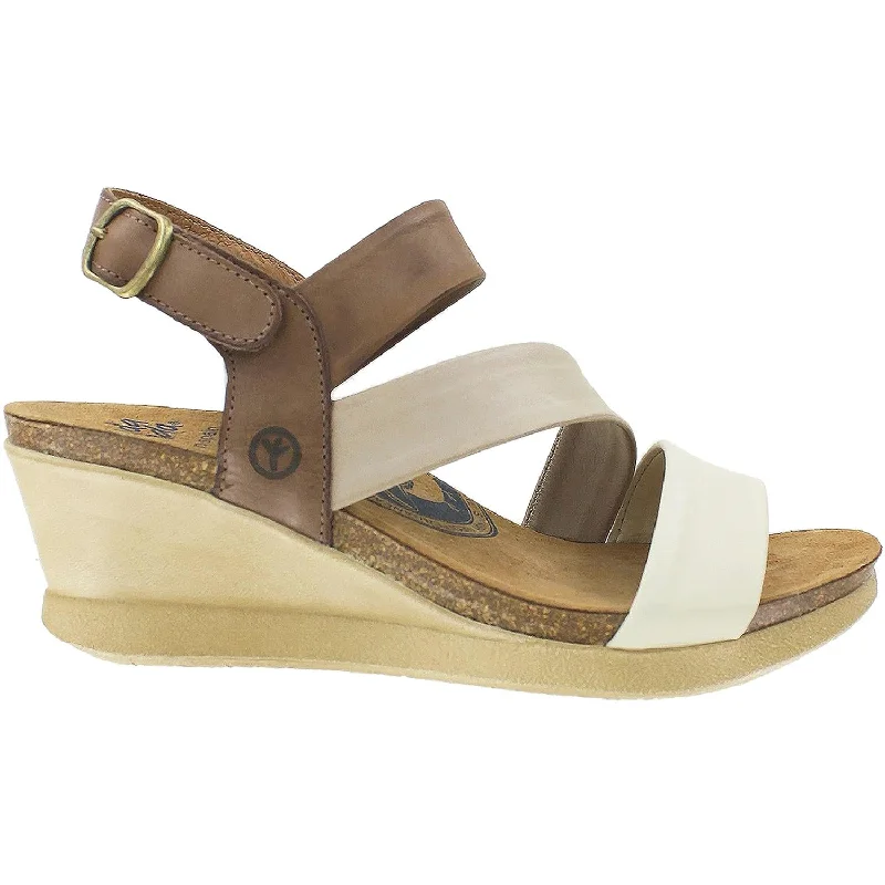 sandals with arch support for men -Women's Wanda Panda Meryl WP-3111 Ice/Tierra/Marron Leather