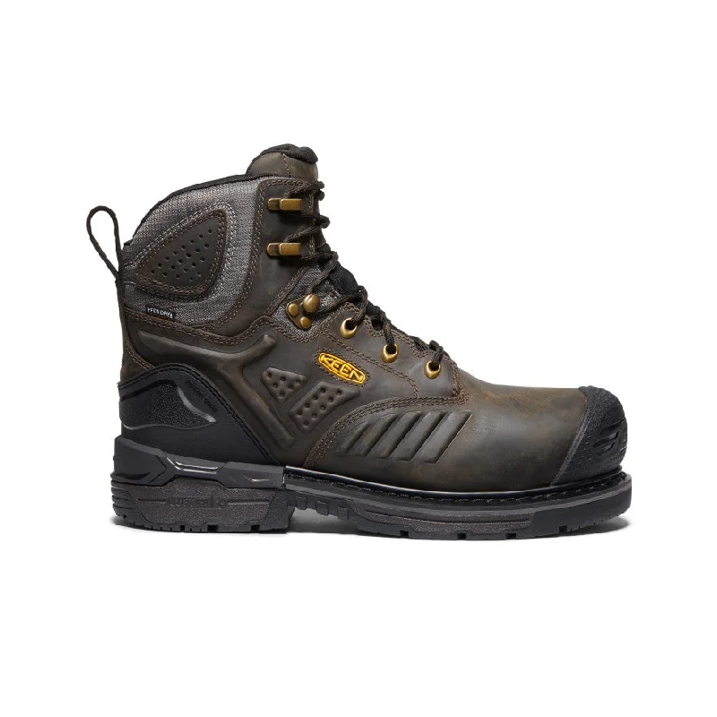 Warm boots for the outdoors-Men's Philadelphia 6" Waterproof Boot (Carbon Toe)  |  Cascade Brown/Black