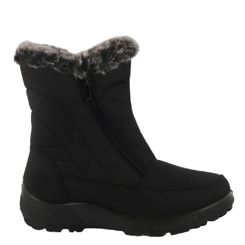 Tall boots with warm lining-Spring Step Women's Persenia Waterproof Boot Black