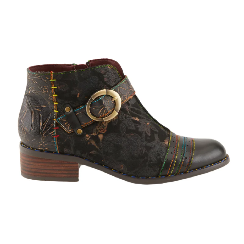 Stylish tall winter boots-Spring Step Women's Georgiana Boot Black Multi