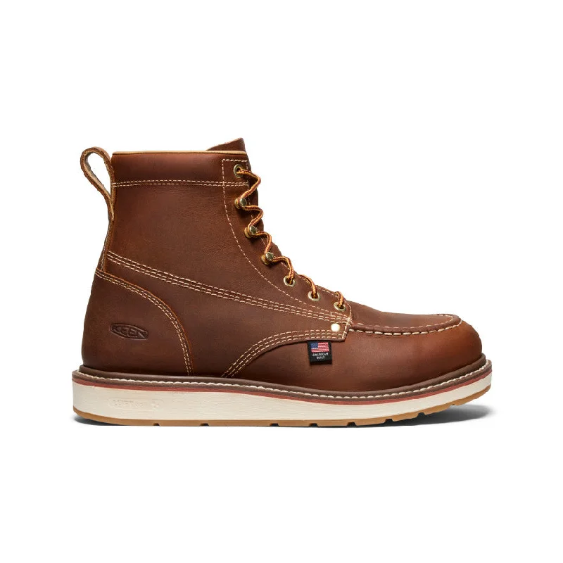 Timberland boots for men-Men's Liberty 6" Boot (Soft Toe)  |  Leather Brown/Birch