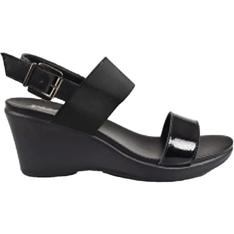 sandals for a stylish vacation wardrobeWomen's IMAC Nora Black Leather