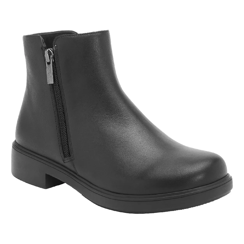 Suede ankle boots for women-Compass Zip Metatarsal