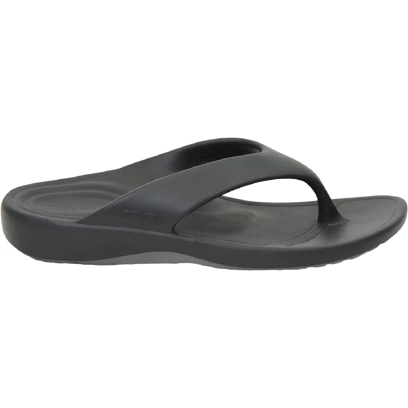 sandals for comfortable beach walksWomen's Aetrex Maui Black EVA