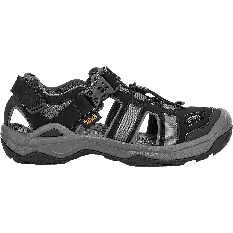 sandals for relaxing by the pool in comfortMen's Teva Omnium 2 Black Synthetic