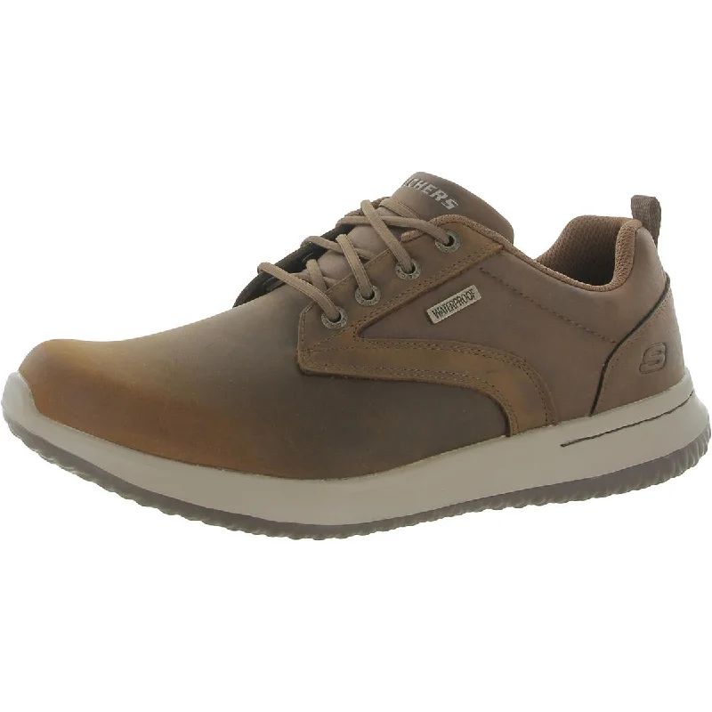 Delson - Antigo Mens Leather Lace-Up Oxfords