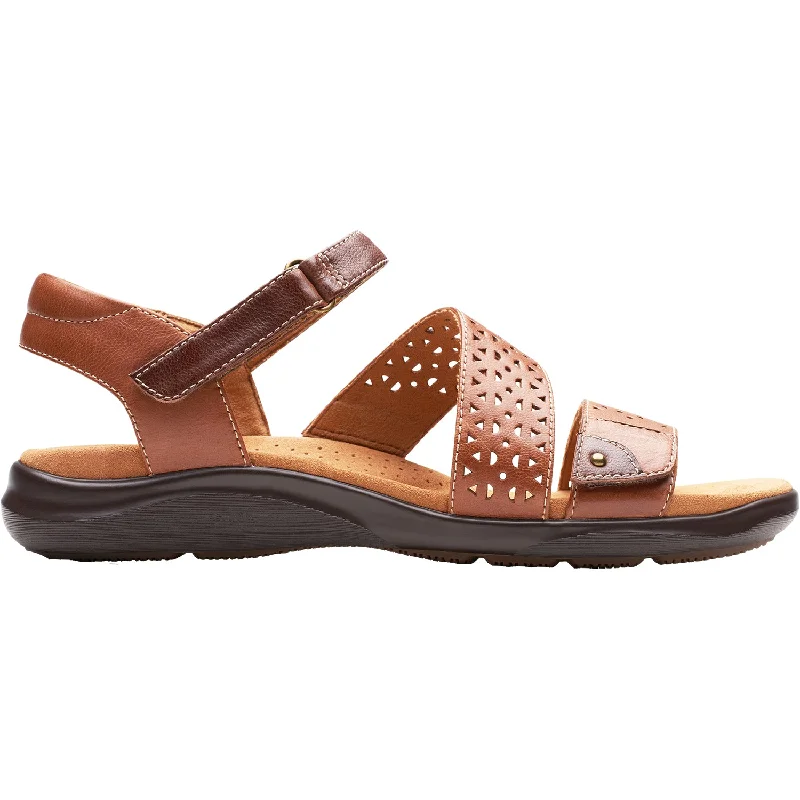 sandals for easy beach walksWomen's Clarks Kitly Way Tan Leather