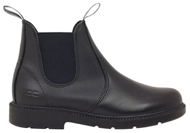 Warm ankle boots for snow-Roc Jeepers Junior Kids Comfortable Pull On Leather Boots