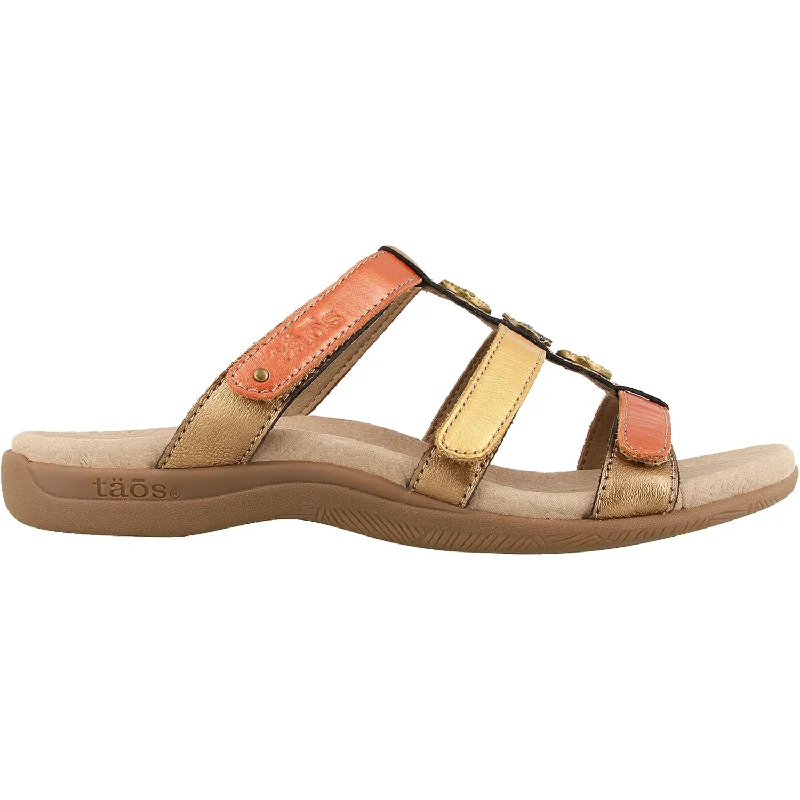 sandals for beach activities in the sunWomen's Taos Prize 4 Copper Multi Leather