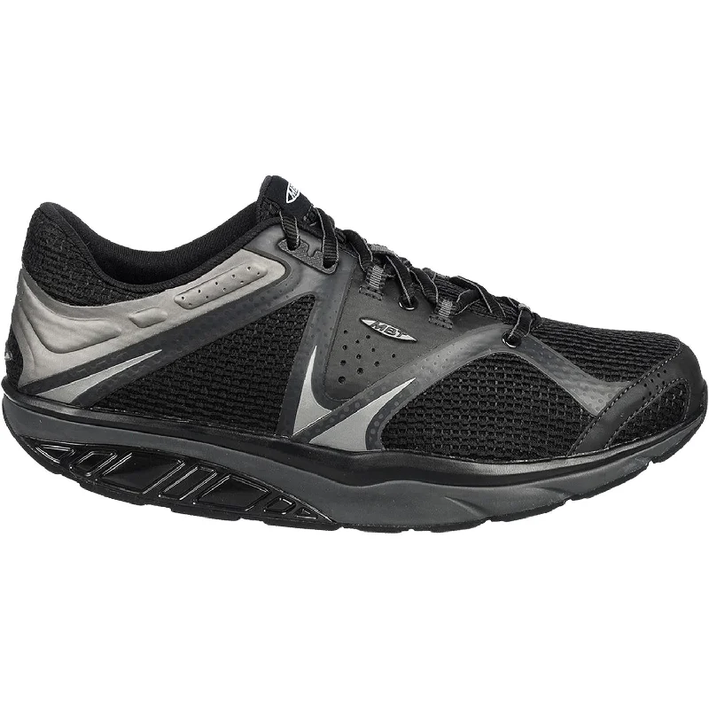 Men's MBT Simba Lace Black/Granite Synthetic