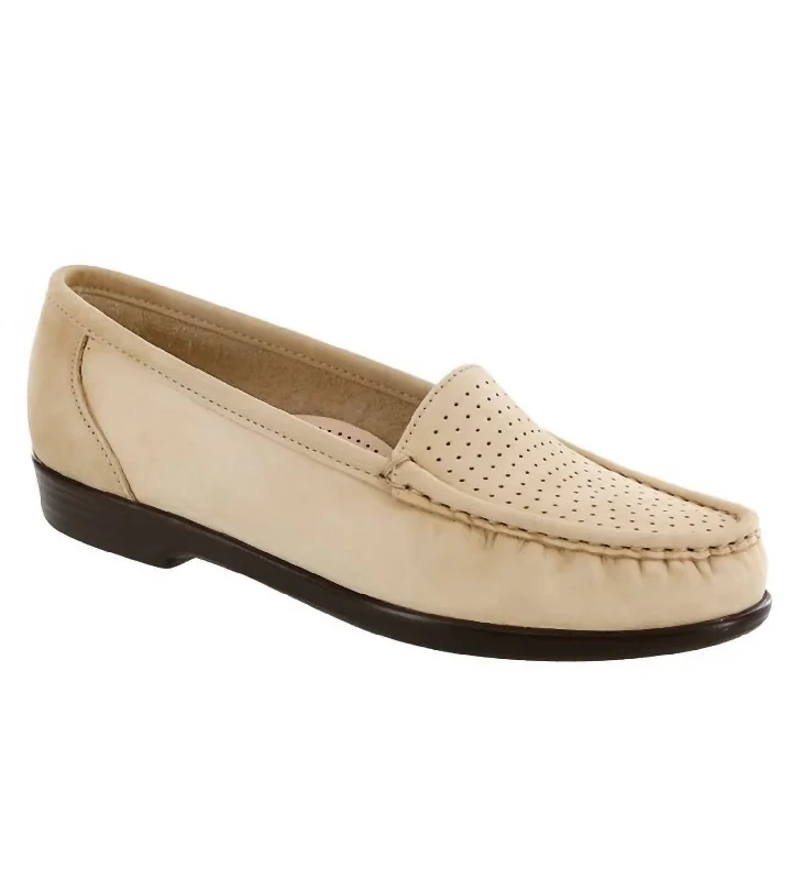 Women's Savvy Loafer - Medium In Linen