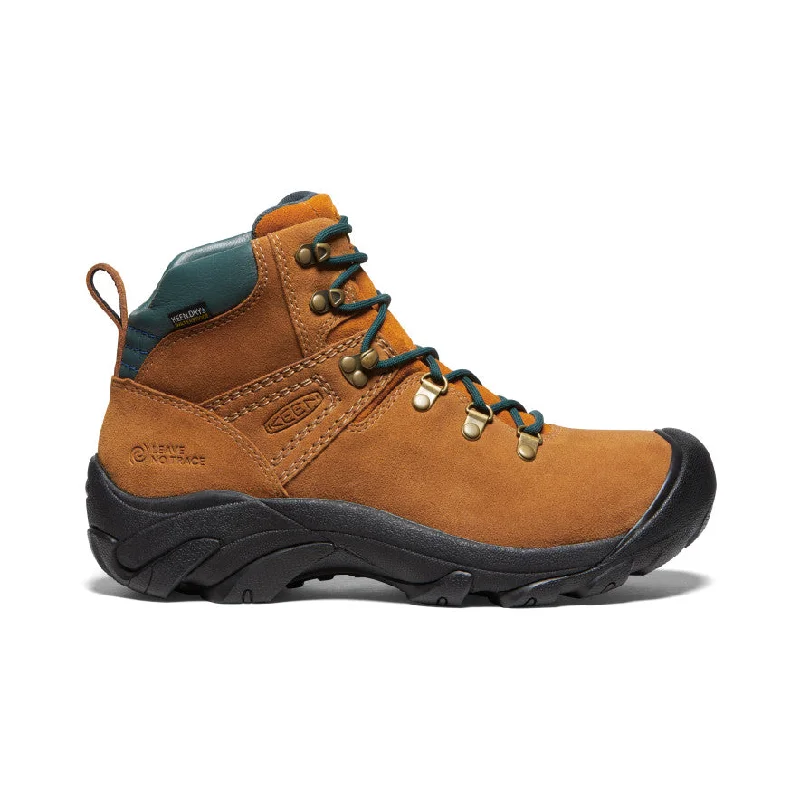 Lace-up knee-high boots-Men's Pyrenees Waterproof Boot x Leave No Trace  |  KEEN Maple/Marmalade