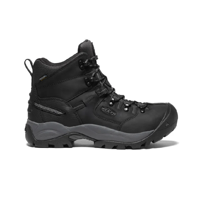 Tall boots with zipper-Men's Pittsburgh Energy 6" Waterproof Boot (Carbon Toe)  |  Black/Forged Iron