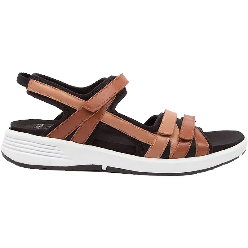 sandals with flexible straps for secure fitWomen's Ziera Unveil Tan Multi Leather