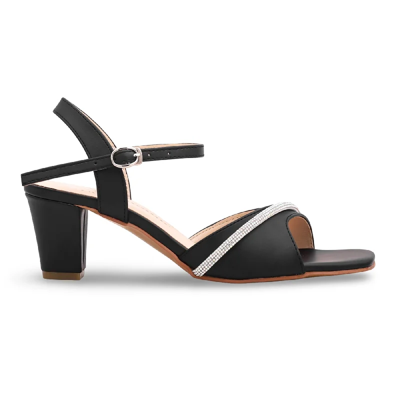 sandals for long sunny days at the beachBlack Formal Sandal FR5225