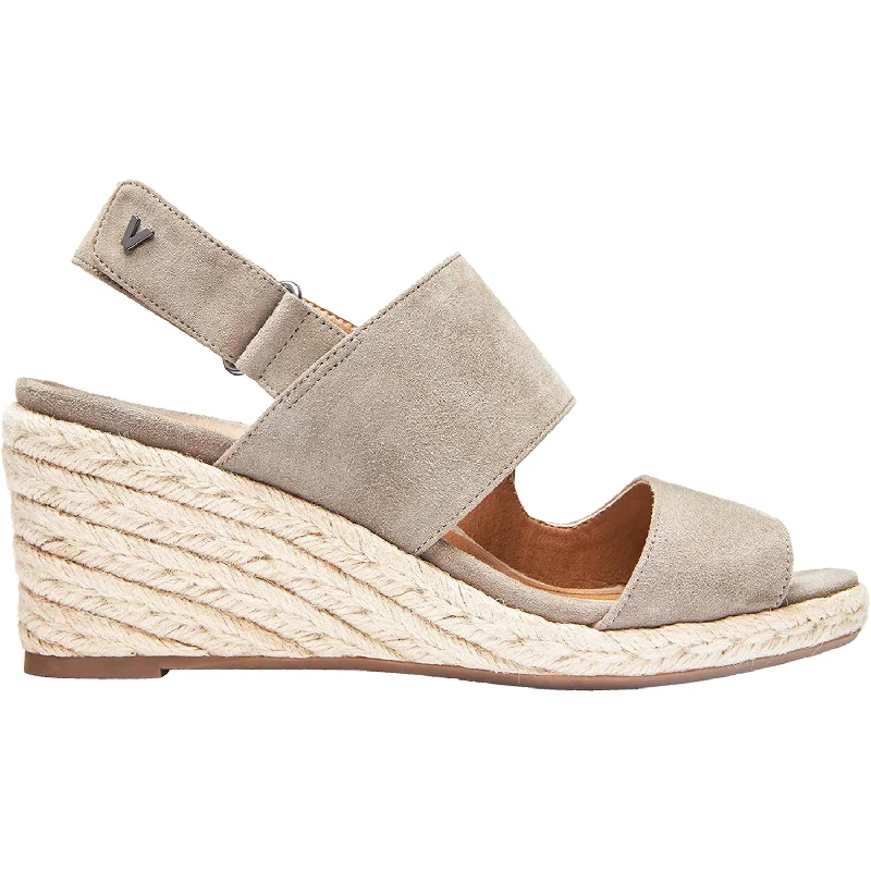 sandals for casual walks along coastal pathsWomen's Vionic Brooke Dark Taupe Suede